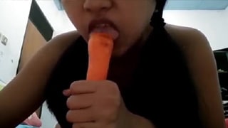 Mahasiswi Colmek Pake Wortel