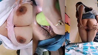 Pulang Sekolah Colmek Pake Timun