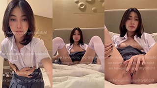 Talent Kayesha Seragam Sekolah Colmek Konten
